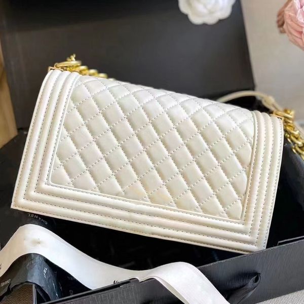 

designer handbag shoulder chain bag clutch flip purse double letter solid buckle waist square stripe women's luxury handbag