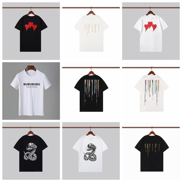 

mens womens cotton fabric designer t shirts printed fashion man t-shirt cotton casual tees short sleeve luxury hip hop streetwear tshirts s-, White;black