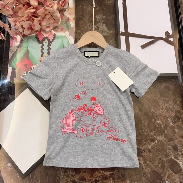 

baby clothes kid t shirt kids designer t shirt baby clothe girl boy tshirts short sleeve with tags mouse car letters luxurys 2023 new summer, Blue