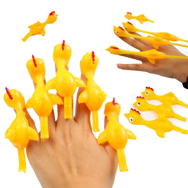 

Ejection Turkey Fidget Toy Finger Launcher Chicken Shooting Prank Trick Funny Toys Stress Relief Decompression Toys Anxiety Reliever