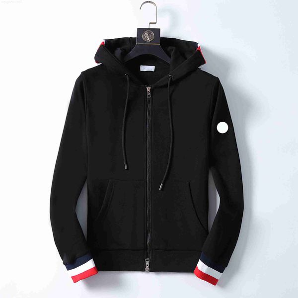 

tspo designer france mens hoodies fashion brand women luxury armband hooded sweatshirt casual street hoodie, Black