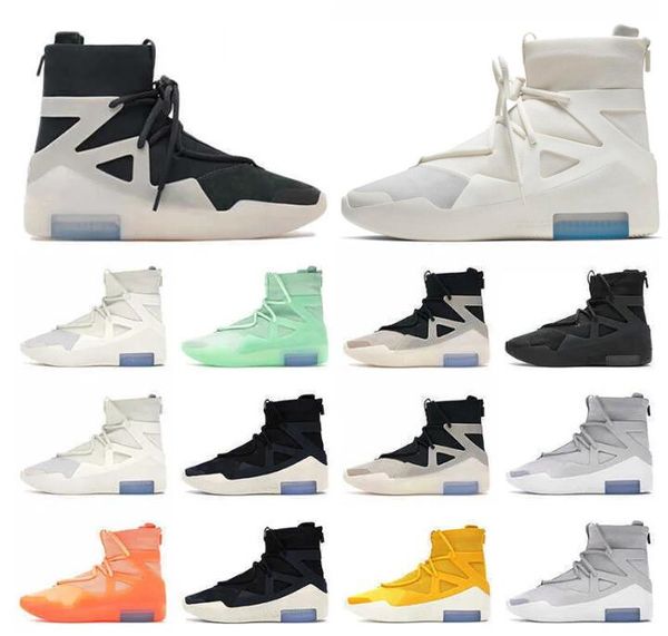 

og basketball shoes high sneakers triple black oatmeal string light bone sail off-noir designer 2023 men women fears 1 gods the question
