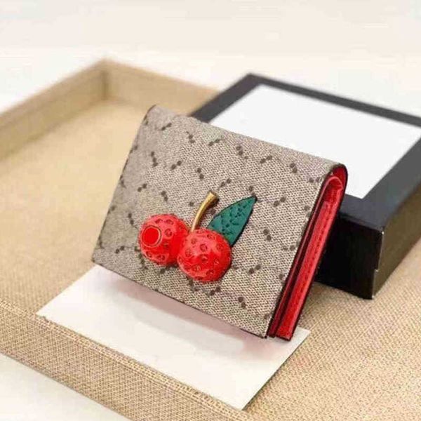 

wallets card holder women designer wallet fashion cowhide coin purse luxury brand letter wristlets passport holders 220829, Red;black