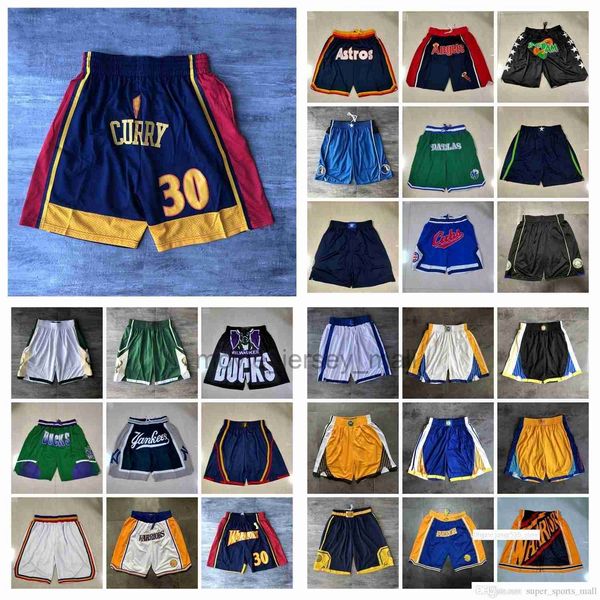 

team basketball shorts just don retro year of the rat chinese city version wear sport pant with pocket zipper sweatpants hip pop, Black