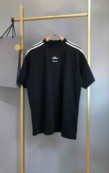 

men's plus tees & polos round neck embroidered and printed polar style summer wear with street pure cotton 2023 fqd, Black;brown