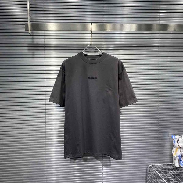 

men's plus tees & polos round neck embroidered and printed polar style summer wear with street pure cotton 2023 qa1w, Black;brown