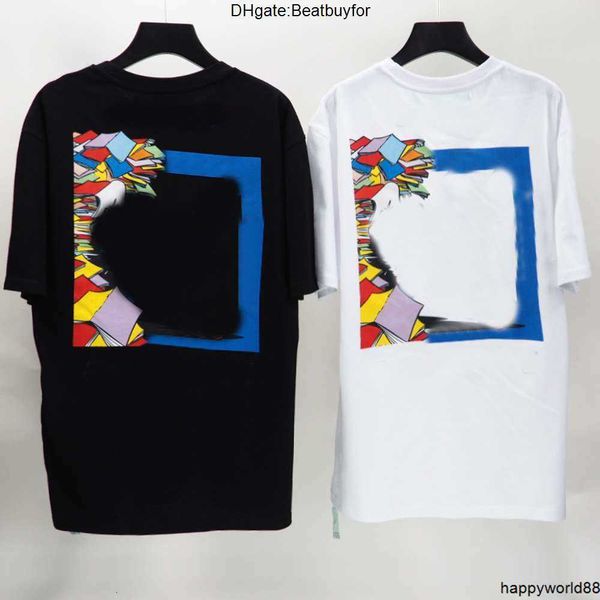 

ofs luxury t-shirt t shir fashion wih shor sleeves spring summer off branded prin sleeve trend wear rock and roll 4ygj, White;black