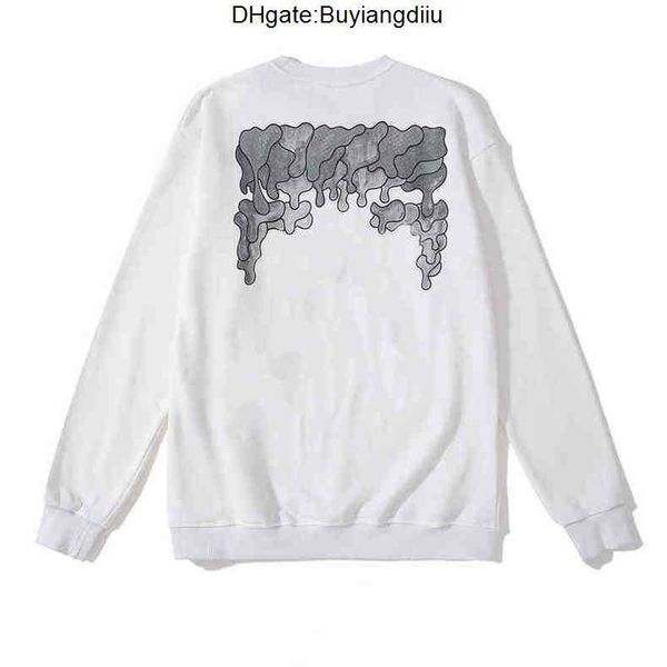 

brand classic mens sweatshirts offs luxury designers fashion back print arrow x hoodies loose hip hop hoodie autumn winter men women 9o13, Black