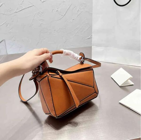 

shoulder bags evening bags handbag tote bag designer women geometrical jigsaw puzzle shoulder bag crossbody 220824