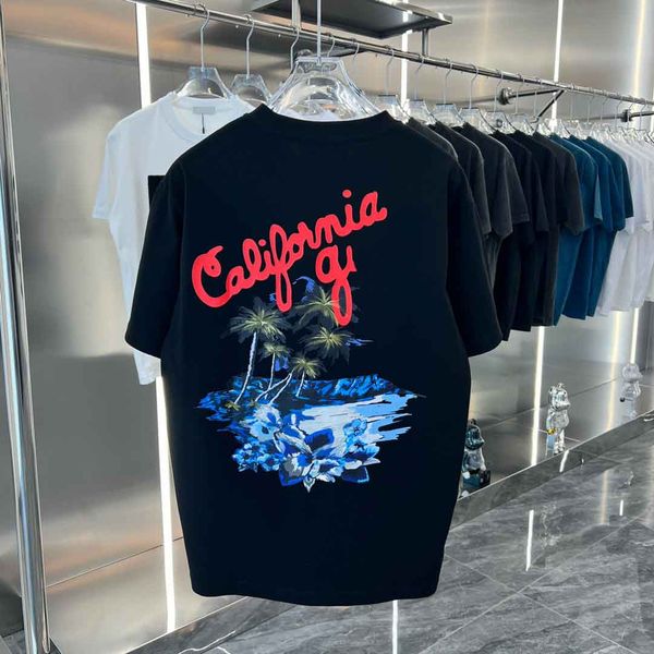 

men's plus tees polos round neck embroidered and printed polar style summer wear with street pure cotton t-shirts 31ws, Black;brown