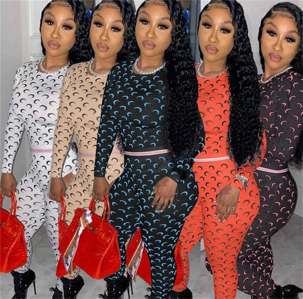 

women's tracksuits young lady sport comfortable women's digital printed casual two pieces set hoodies with pants long sleeve o-nec, Gray