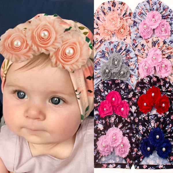

childrens supplies babys solid color sunflower pullover cap children's autumn and winter warm cap baby hat, Yellow