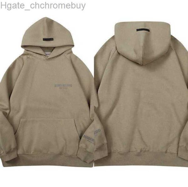 

esss men's sweatshirts luxury jackets hoodies men women chest letter pullover hoodie hooded loose sweater casual sweatshirt couple coa, Black