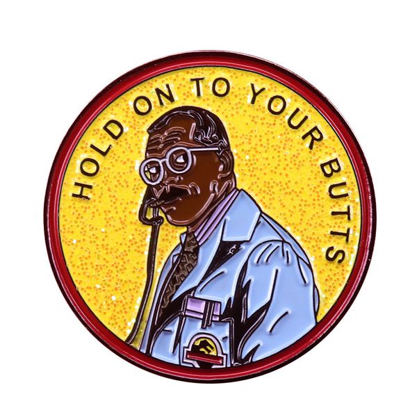 

various national leaders cartoon brooch metal enamel lapel badge collect denim jacket backpack pin given friends and fans gifts, Blue