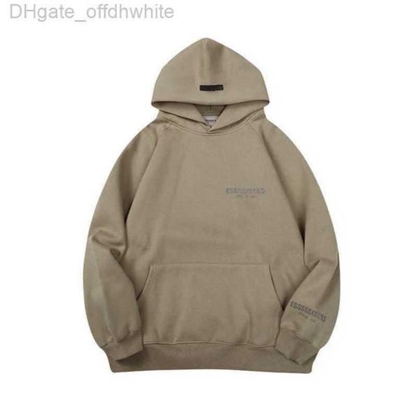 

men's luxury sweatshirts essss jackets hoodies men women chest letter pullover hooded hip hop loose sweatshirt sweater casual couple c, Black