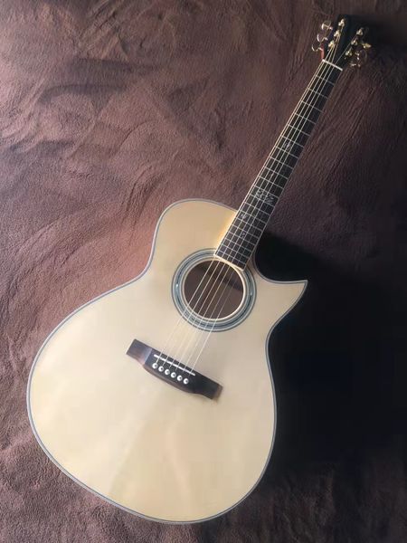 

40 "all solid wood ga pointy acoustic acoustic guitar