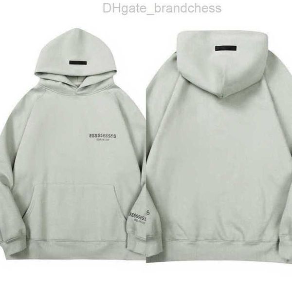 

luxury sweatshirts esss jackets men's hoodies men women chest letter pullover hooded hip hop loose sweatshirt sweater casual couple co, Black;brown