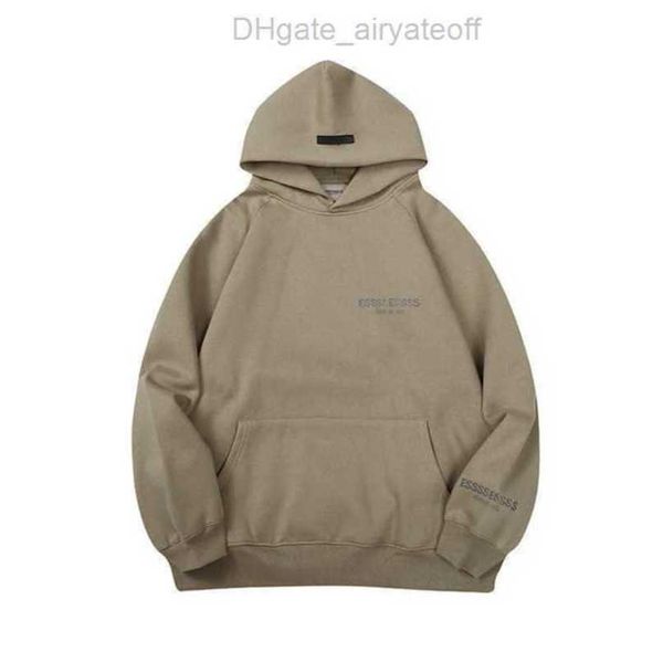 

luxury essss sweatshirts men's jackets hoodies men women chest letter pullover hoodie hooded loose sweater casual sweatshirt couple co, Black