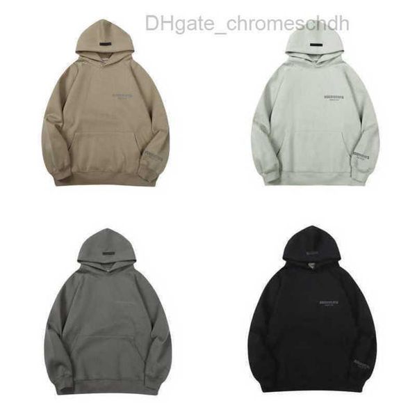 

men's luxury sweatshirts essss jackets hoodies men women chest letter pullover hooded hip hop loose sweatshirt sweater casual couple c, Black