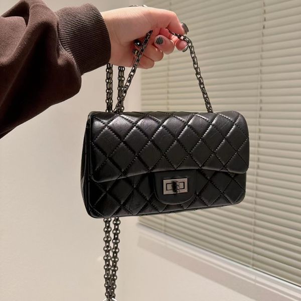 

women bags genuine leather handbag messenger shoulder bags purse with card holder small lady flap crossbody body chain evening bag