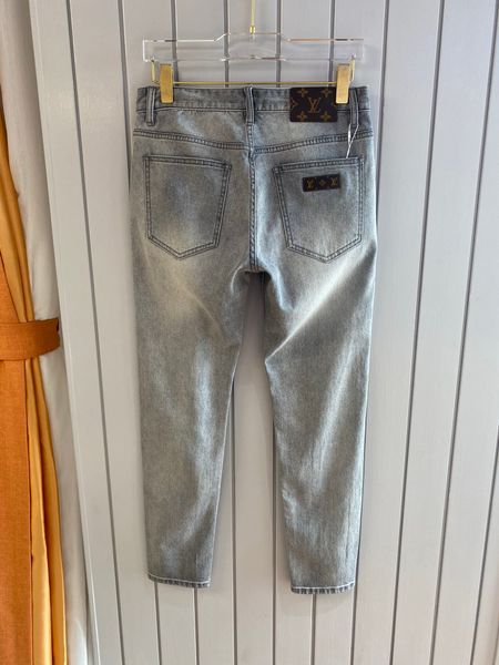 

2023 spring mens distressed ripped skinny luxury designer jeans ~ us size 29-38 jeans ~ beautiful mens slim motorcycle moto biker causal den, Blue