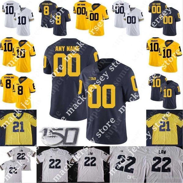 

custom ncaa michigan wolverines football jersey michael onwenu 34 anthony aidan hutchinson cameron mcgrone chuck filiaga tarik dylan black