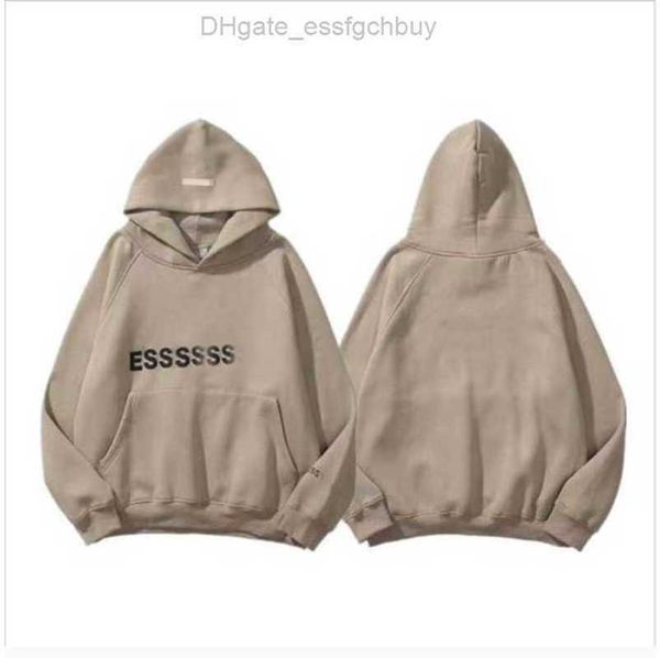 

essent men's fashion luxury sweatshirts tracksuits letter hoodies men women sportswear hooded pant coat sweater casual pullover couple, Gray
