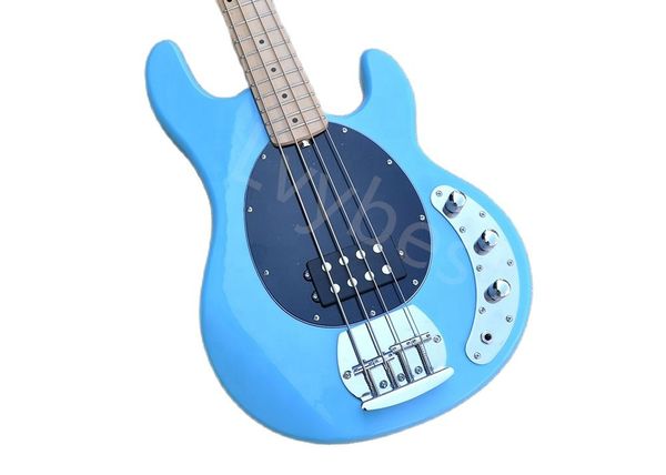 

lvyblue body 4 strings electric bass guitar maple neck chrome hardware provide customized service