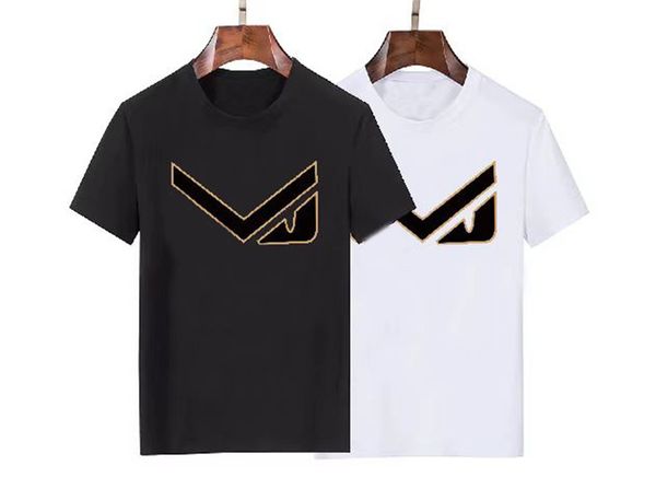 

men's t-shirts 2023 new designe#r casual fashion men's black and white street trend short-sleeved t-shirt m-3xl#7788, White;black