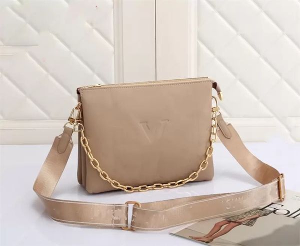 

m57790 coussin pu leather crossbody bags luxury women's mens designer purses tote messenger wallets square handbags embossed shoulder b