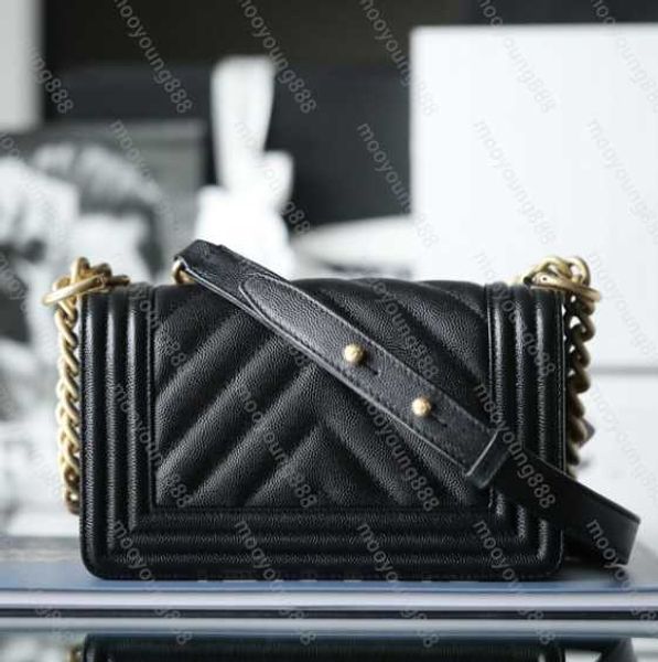 

10a tier mirror quality luxuries designers small chevron boy bag handbag womens real leather quilted purse flap black shoulder s dfgdf