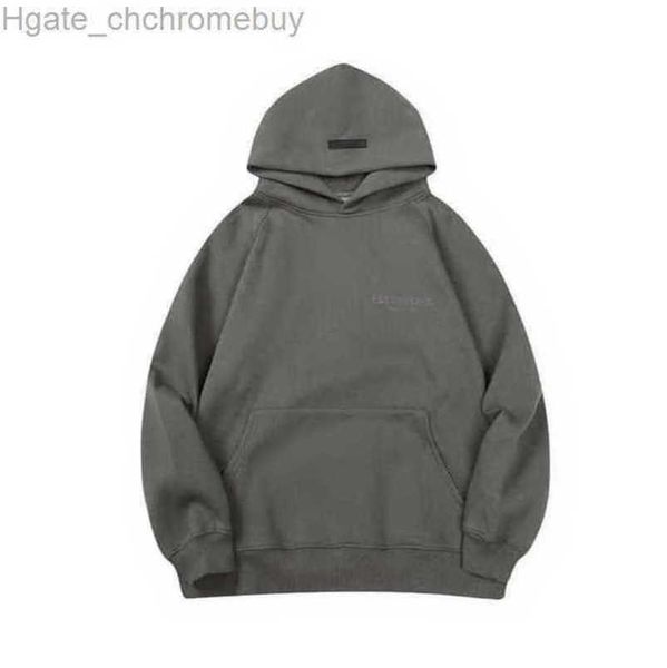 

men's luxury sweatshirts esss jackets hoodies men women chest letter pullover hoodie hooded loose sweater casual sweatshirt couple coa, Black