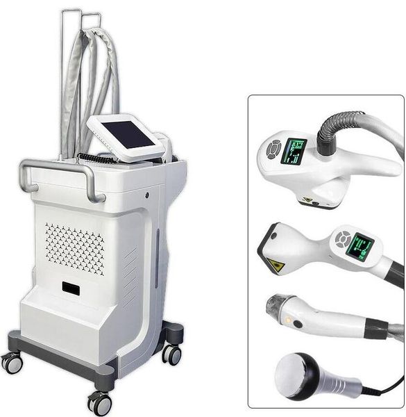 

vacuum roller vela body shaping slimming machine ultrasonic rf 40 k cavitation radio frequency infrared light fat reduction cellulite remova