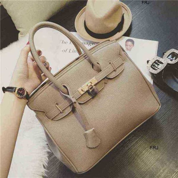 

designer birkin bags herme air zipper bag litchi pattern hand womens single shoulder large capacity diagonal sp have logo frj