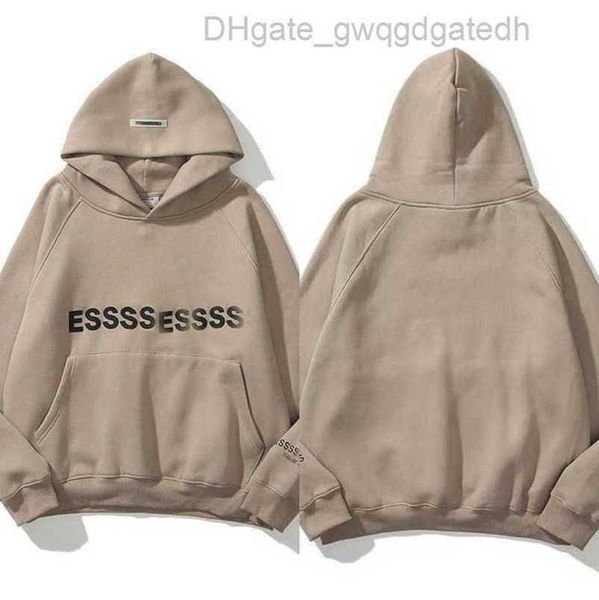 

sweatshirts luxury men's essss jackets hoodies men women chest letter pullover hoodie hooded sweater loose casual sweatshirt couple co, Black;brown