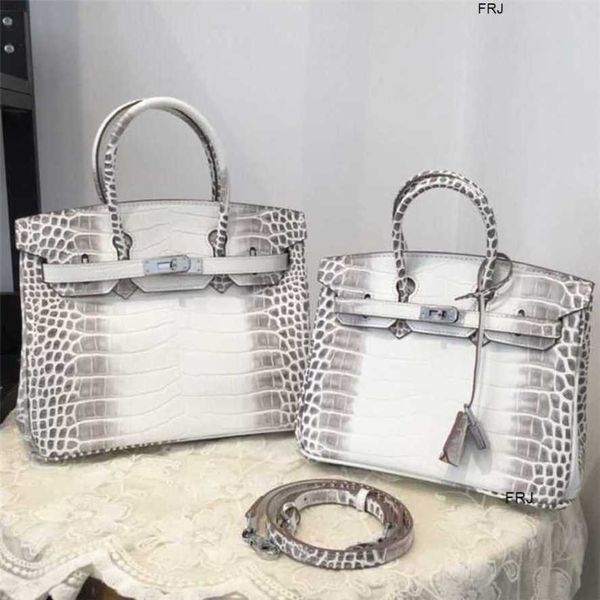 

designer birkin bags herme handbags new platinum bag himalayan white crocodile pattern 30 just the same style o have logo frj