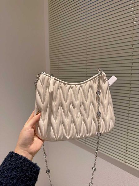 

evening bags evening bags autumn/winter 2023 colours trend new mini chain pleated portable rhinestone underarm moon package one shoulder obl