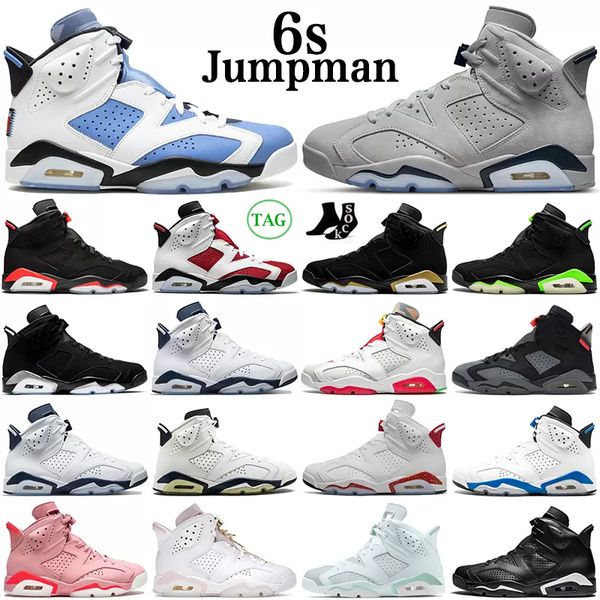 

6 6s jumpman basketball shoes men women university blue red oreo midnight navy georgetown black cat iron grey mens womens outdoor sports tra