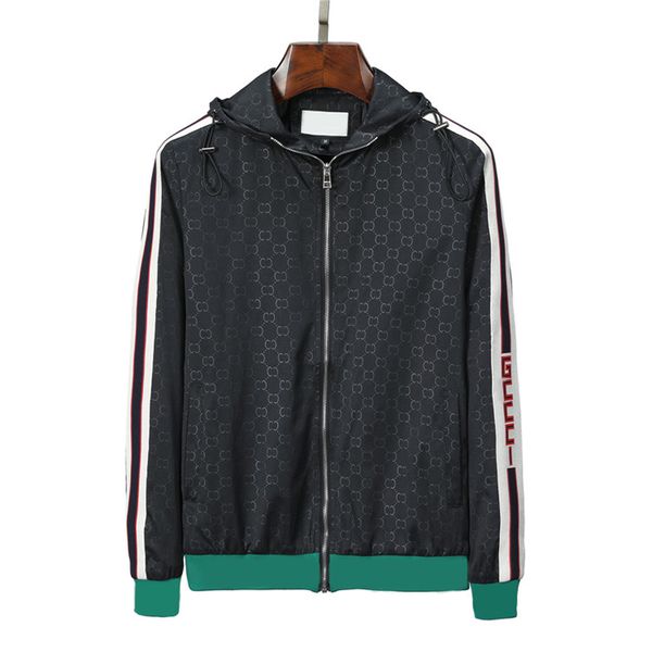 

2023 mens jacket designer for men woman coat spring autumn outwear windbreaker hoodie zipper man casual hooded jackets outside sport asian s, Black;brown