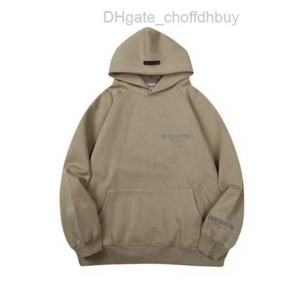 

men's luxury essss sweatshirts jackets hoodies men women chest letter pullover hoodie hooded loose sweater casual sweatshirt couple co, Black;brown