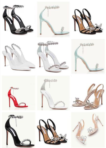 

fashion designer everyday wear rsecrets sandal shoes patent leather women pumps bows crystal-encrusted pointed toe lady high heels eu35-43.w, Black