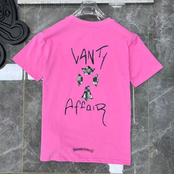 

fashion men's luxury t shirt brand short sleeve tees men women sanskri letter couple sweashir horseshoe flower polos cross tee tshirs, White;black