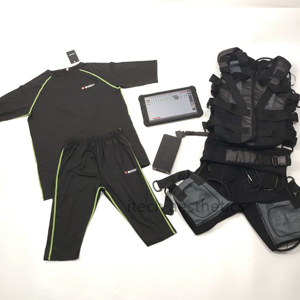 

wireless remote control ems body muscle stimulation training slimming body suit weight loss fitness ems training suits