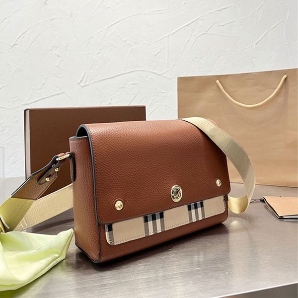 

women crossbody bag classic stripe shoulder bags england style handbags purse linen cowhide material flap magnetic buckle cell phone pocket