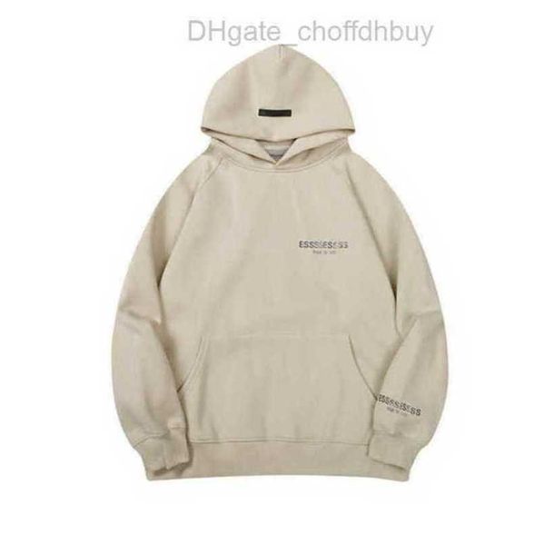 

men's essss luxury sweatshirts jackets hoodies men women chest letter pullover hoodie hooded loose sweater casual sweatshirt couple co, Black