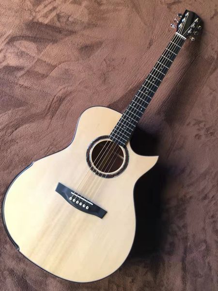 

41 "ga pointy all solid wood high configuration acoustic guitar