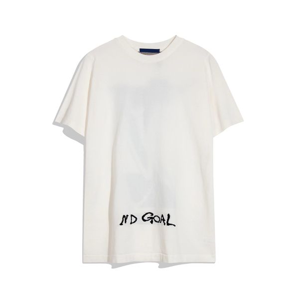 

men's plus tees & polos round neck embroidered and printed polar style summer wear with street pure cotton 32rw7ee, White;black
