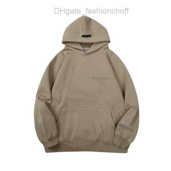 

esssss sweatshirts men's luxury jackets hoodies men women chest letter pullover hoodie hooded loose sweater casual sweatshirt couple c, Black;brown