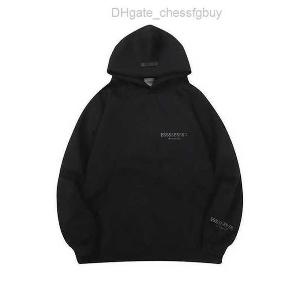 

sweatshirts esss men's jackets luxury hoodies men women chest letter pullover hooded hip hop loose sweatshirt sweater casual couple co, Black;brown