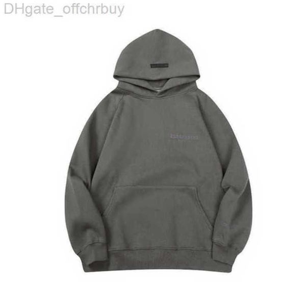 

sweatshirts luxury men's esss jackets hoodies men women chest letter pullover hoodie hooded loose sweater casual sweatshirt couple coa, Black